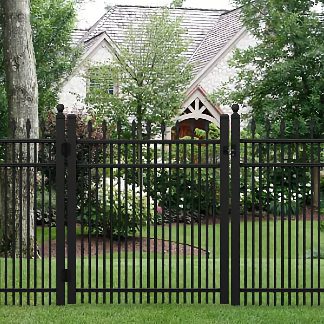 a photo of this fence