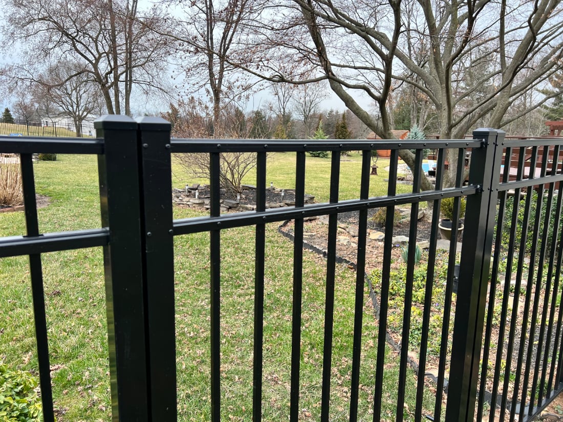 a photo of this fence