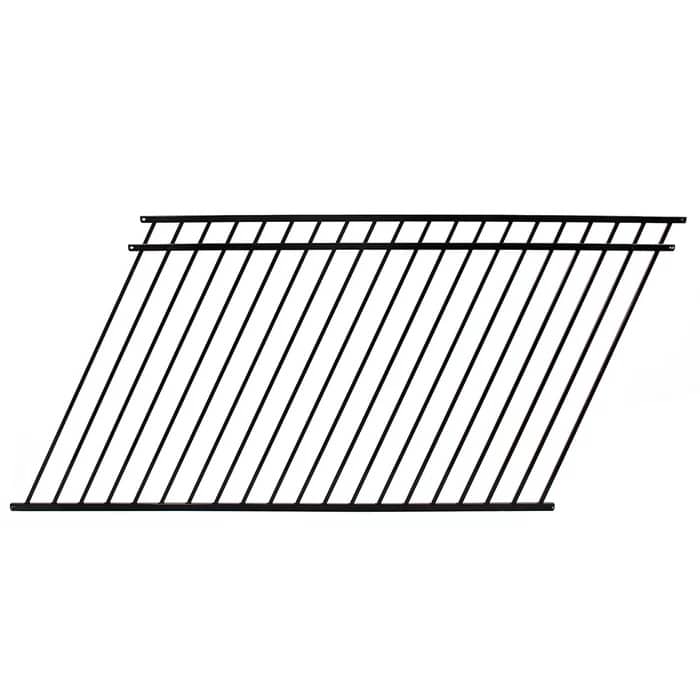 a rackable section can be as adjusted to fit the slope of a property